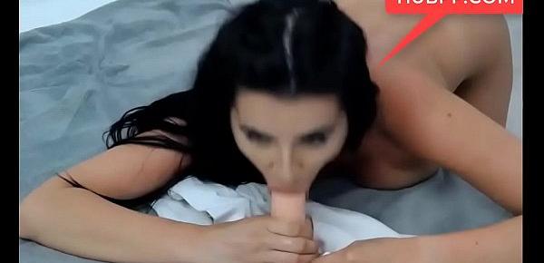  Paula Hot brunete girl anal sex butt plug webcam black fishnet stockings shaved pussy big ass